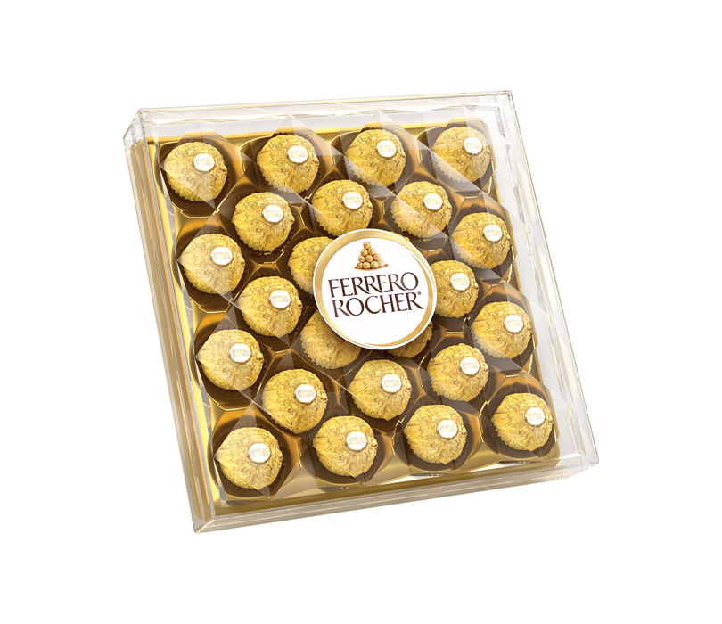 Ferrero Rocher Boîte-cadeau COLLECTION (confiseries au chocolat et à la  noix de coco), 15 morceaux - 156 g