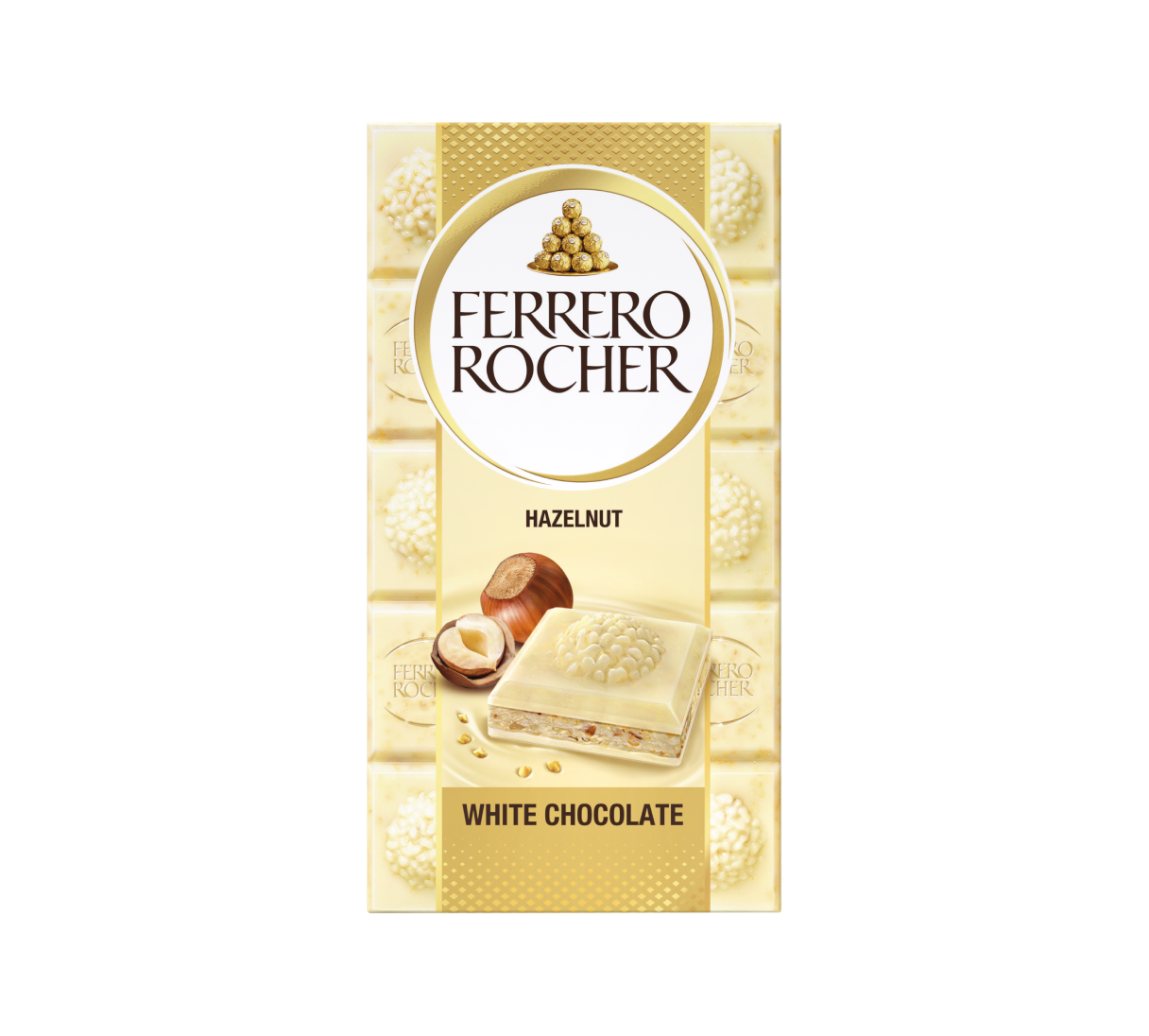 Ferrero Rocher will launch its first range of chocolate bars in white, milk  and a dark next week
