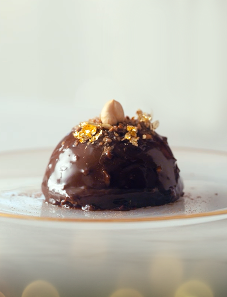 Mini Chocolate Dome Cake